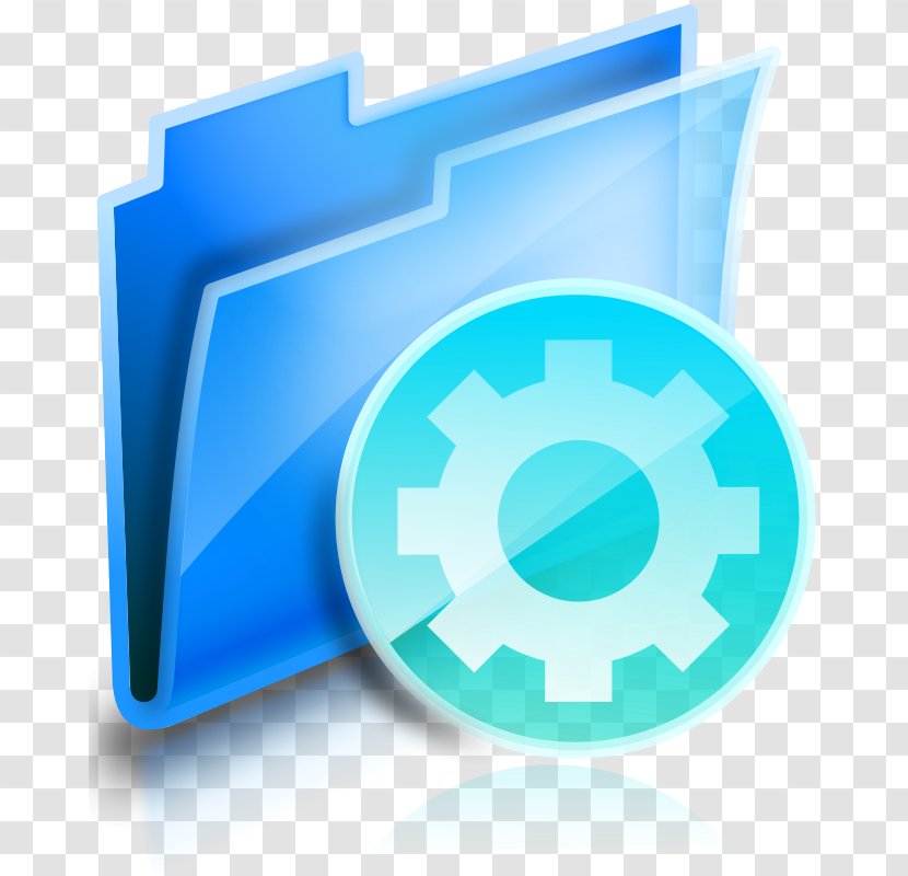 File Manager Android Explorer - Blue - Vector Directory Transparent PNG