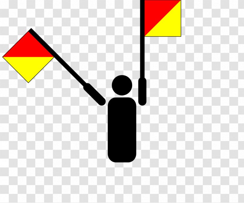 Flag Semaphore Line Alphabet - Letter - Tango Transparent PNG