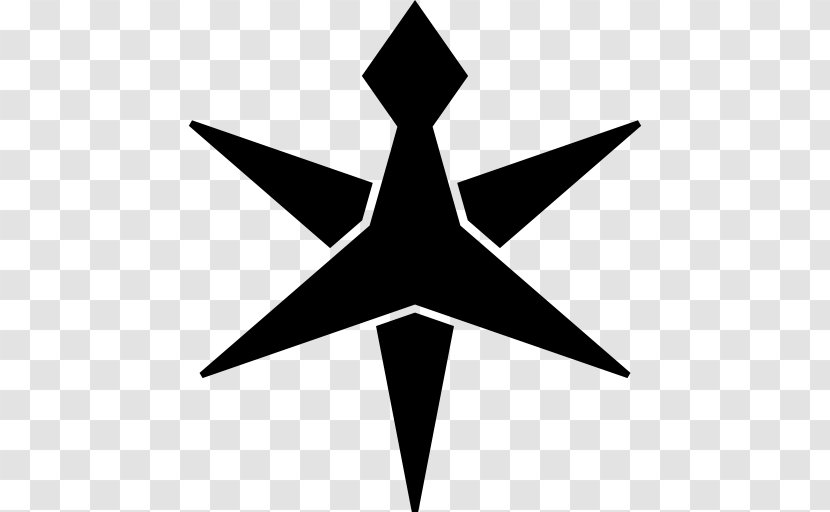 Star Symbol Clip Art - Triangle - Japan Flag Transparent PNG