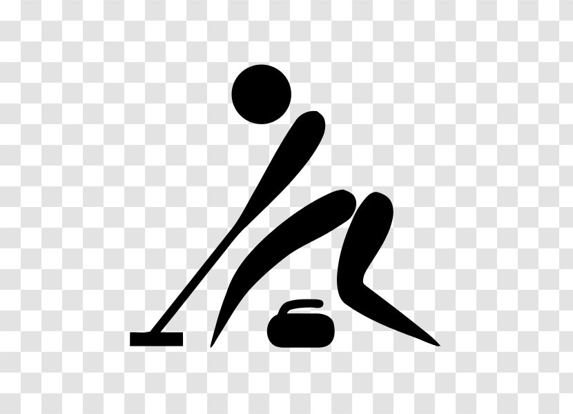 Mixed Curling Winter Sport Olympic Sports - Hand - Piktogram Transparent PNG