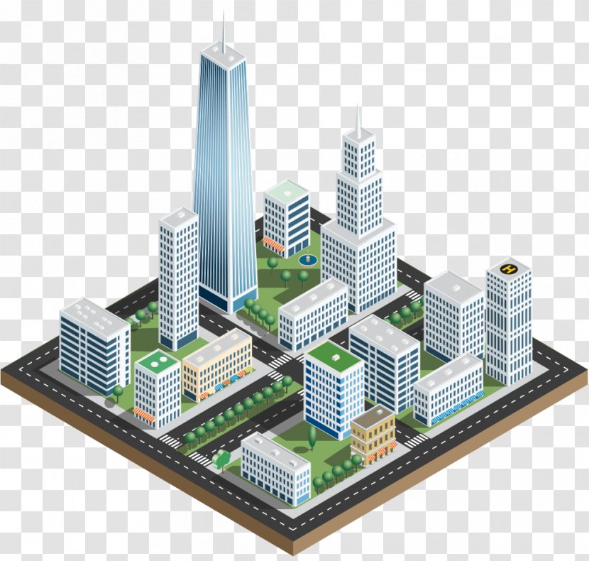 Mixed-use Urban Design Concrete Building Art - Mixeduse - Property Dealer Transparent PNG