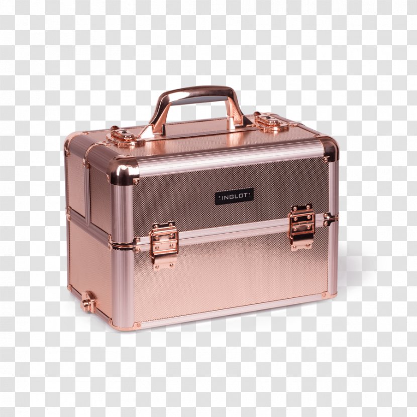 Gold Metal Cosmetics Suitcase Weight - Beauty - Classic Makeup Transparent PNG