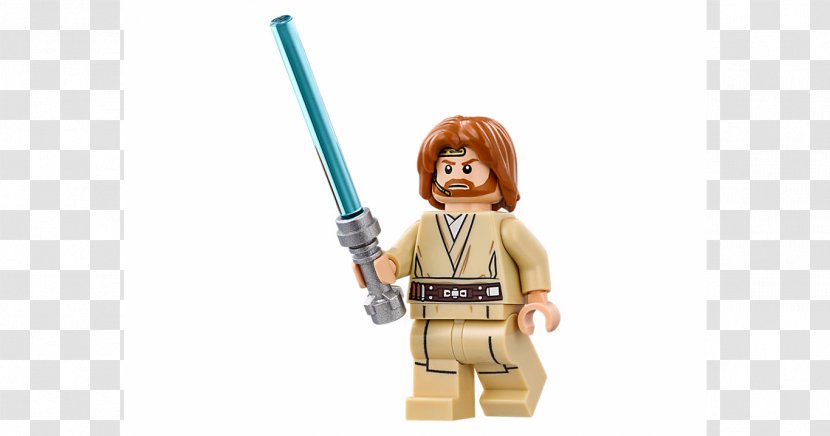 Obi-Wan Kenobi Lego Minifigure Star Wars: Jedi Starfighter City - Obi-wan Transparent PNG