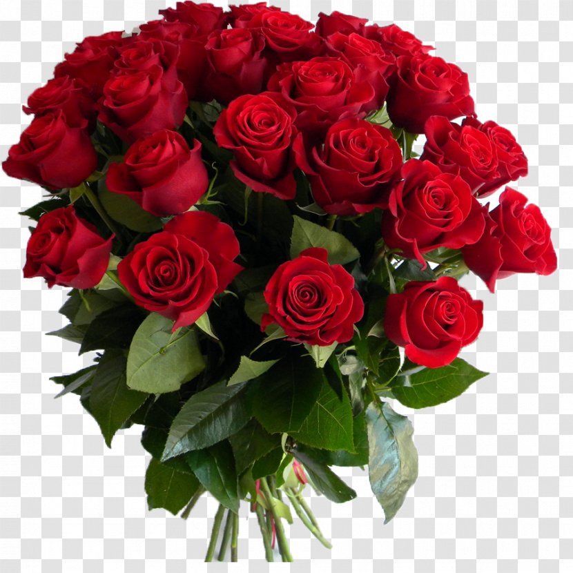 Flower Bouquet Garden Roses Wedding - Dostavka Tsvetov Transparent PNG