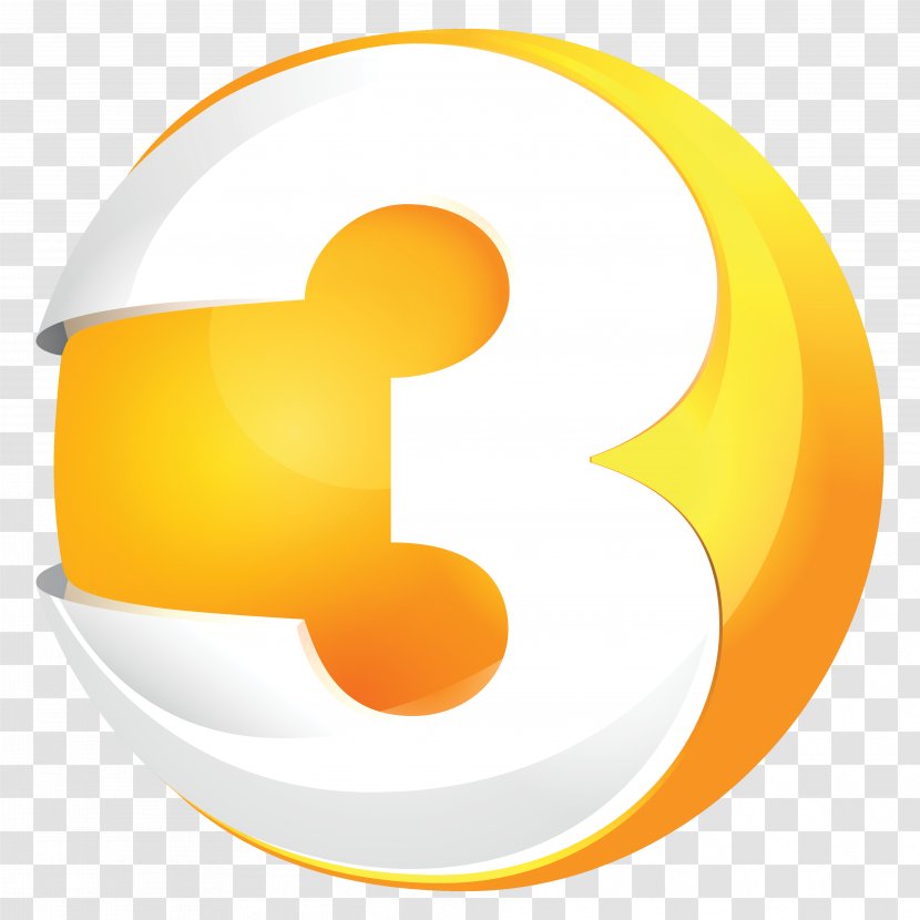 Lithuania TV3 Television Logo TV6 - Orange - Play Transparent PNG