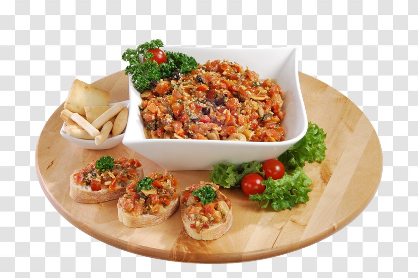 Vegetarian Cuisine Canapé Asian Recipe Side Dish - Tapas Transparent PNG