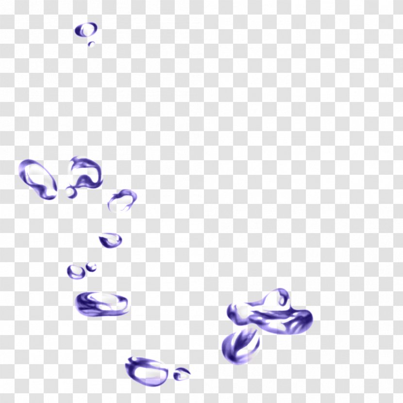 Drop Violet Download - White - Purple Water Droplets Transparent PNG
