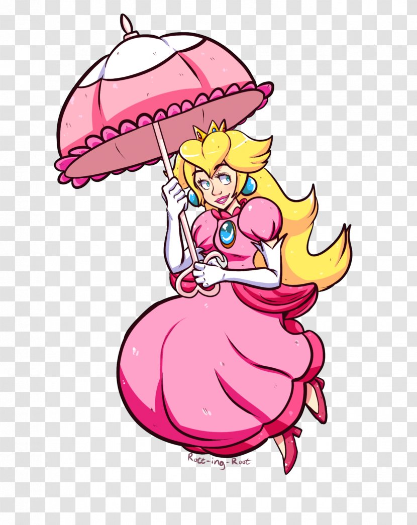 Super Princess Peach Smash Bros. Brawl Bowser Mario - Flower Transparent PNG