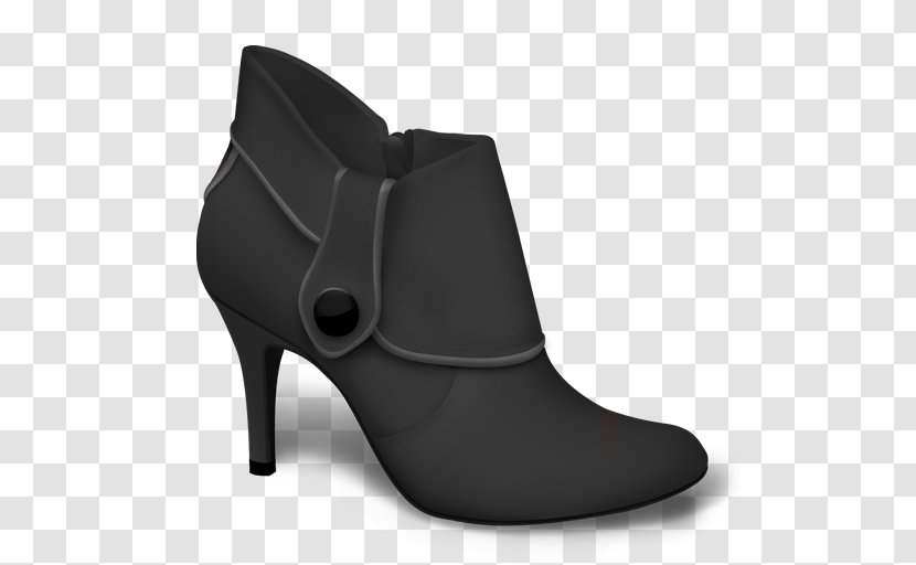 Chelsea Boot Shoe Leather Absatz - Black Floor Transparent PNG