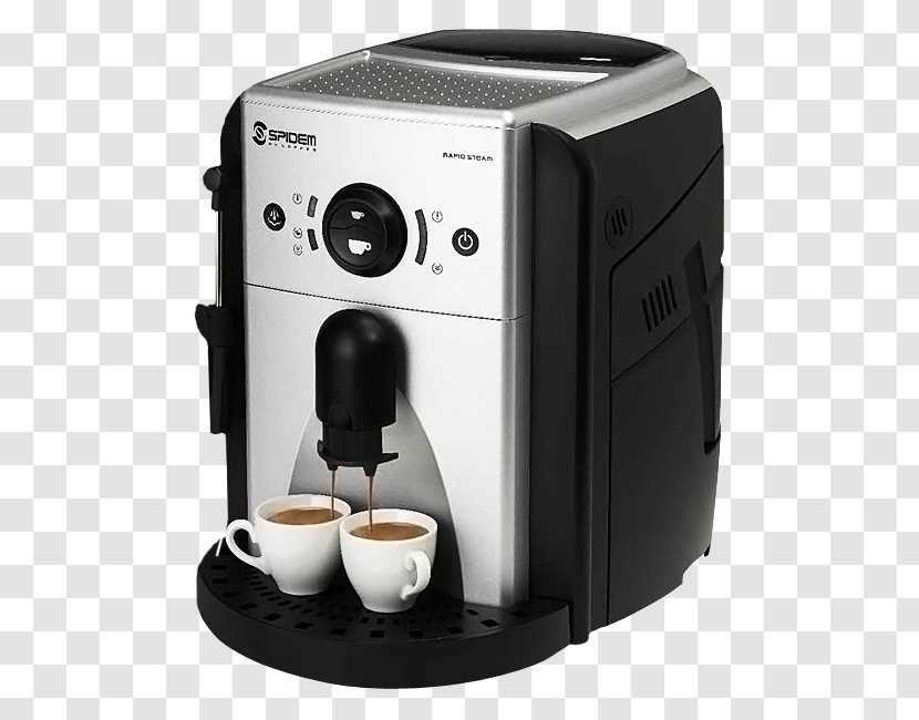 Coffeemaker Кавова машина Espresso Cappuccino - Arabica Coffee Transparent PNG