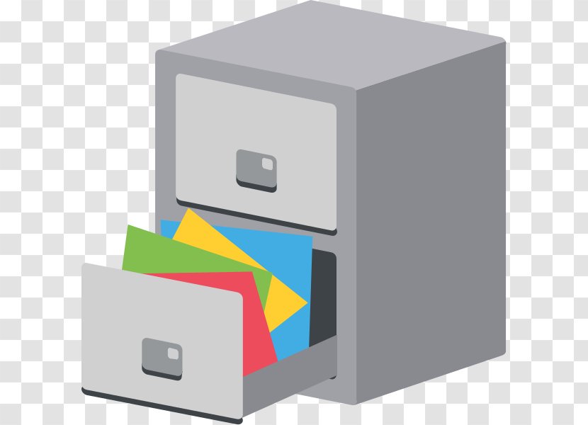 File Cabinets Emoji Records Management Computer - Cabinet Transparent PNG