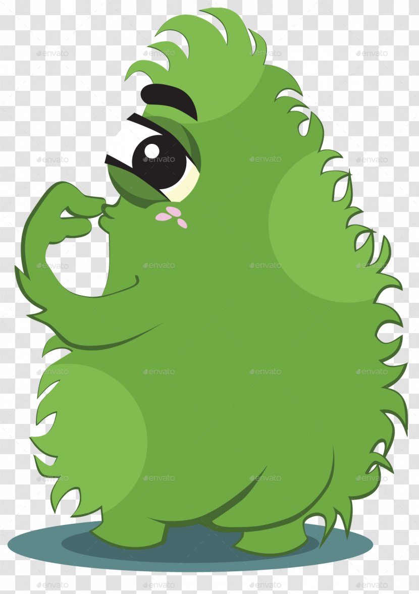 Tree Frog Cartoon Character Clip Art - Monster Letter Transparent PNG