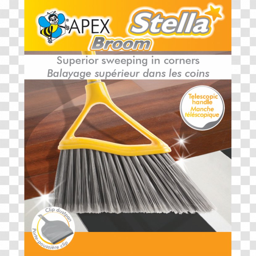 Broom Mop Cleaning Tool Cleanliness - Yellow - Selling Transparent PNG