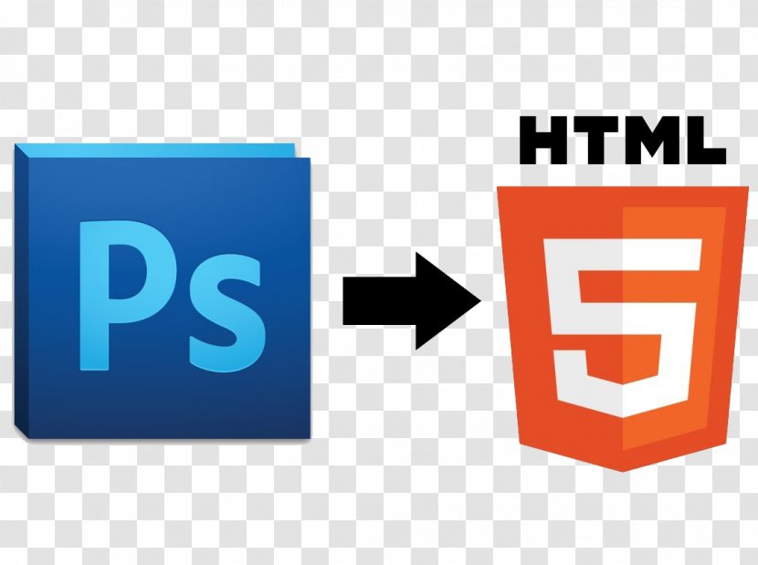 Psd Responsive Web Design HTML Adobe Photoshop Front-end Development - Logo - Html Icon Transparent PNG