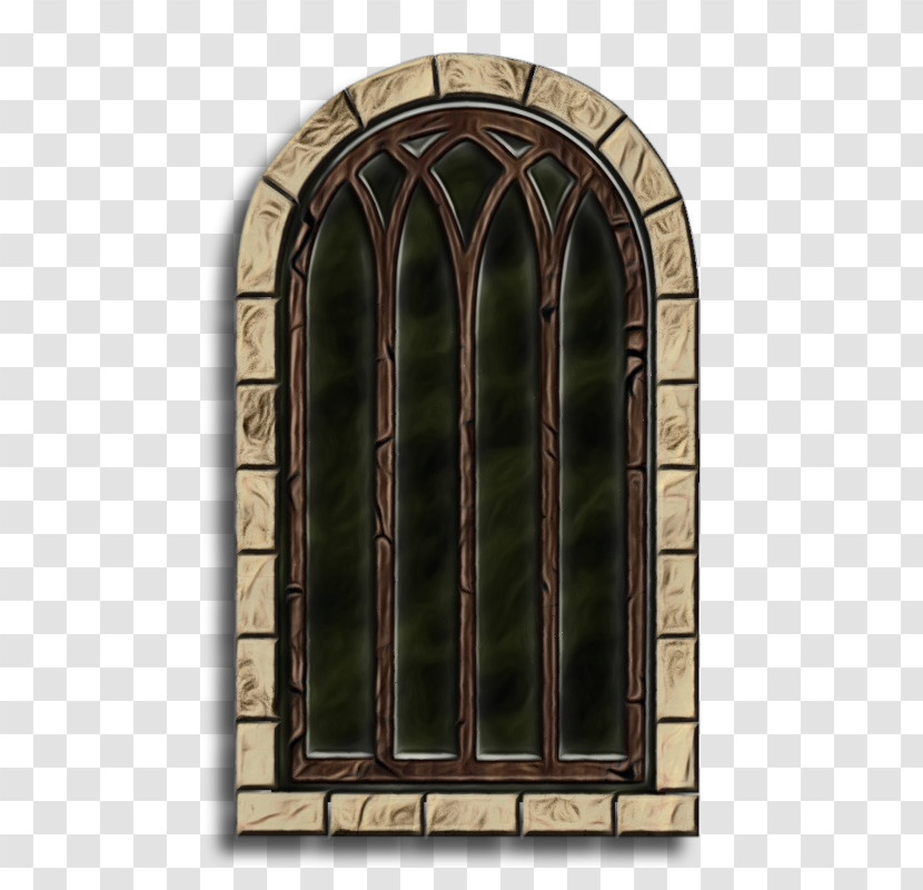 Arch Window Facade Architecture Door Transparent PNG