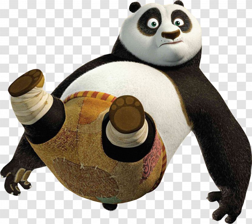 Po Giant Panda Master Shifu Kung Fu - 2 - Wall-e Transparent PNG
