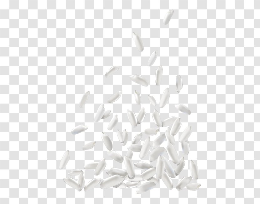 Download Rice - Black And White Transparent PNG