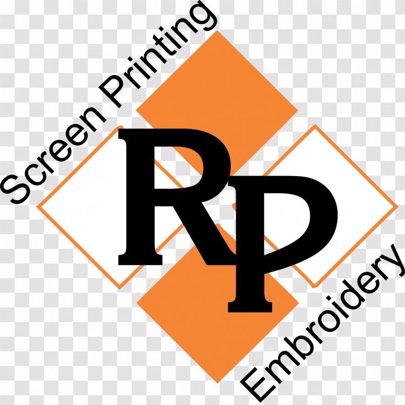Logo RP Diamond Printing & Embroidery Brand Transparent PNG