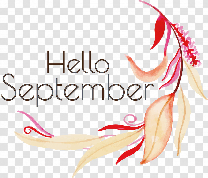 Hello September September Transparent PNG