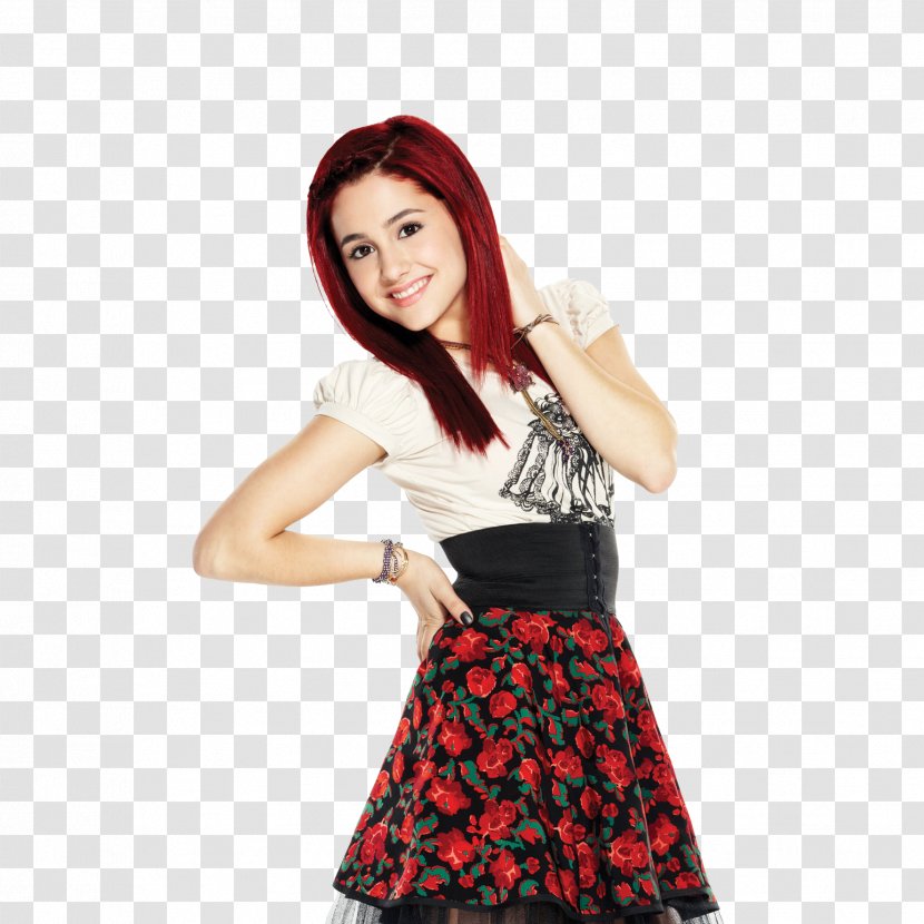 Ariana Grande Cat Valentine Victorious Tori Vega - Silhouette Transparent PNG