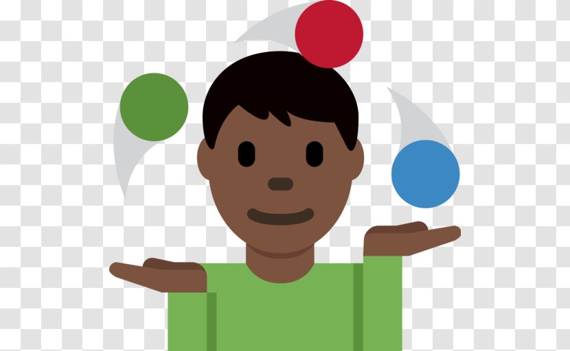 Juggling Human Skin Color 605 Running Company Emoji Person - Tree Transparent PNG