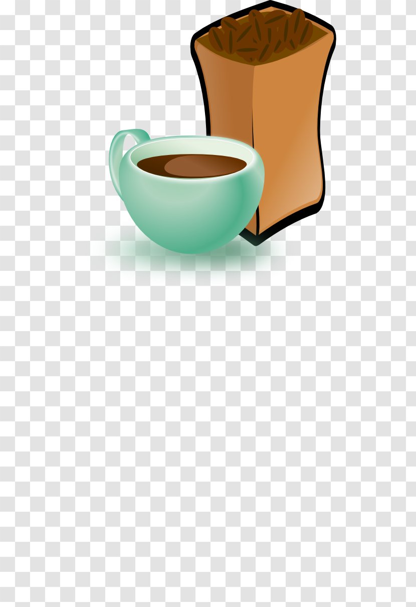 Coffee Cup Cafe Tea Clip Art - Bean - Coffe Been Transparent PNG