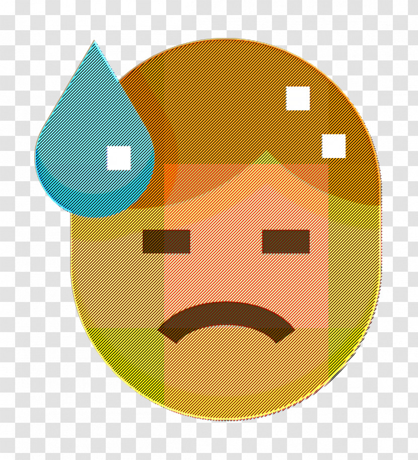 Ashamed Icon Sweat Icon Users Icon Transparent PNG