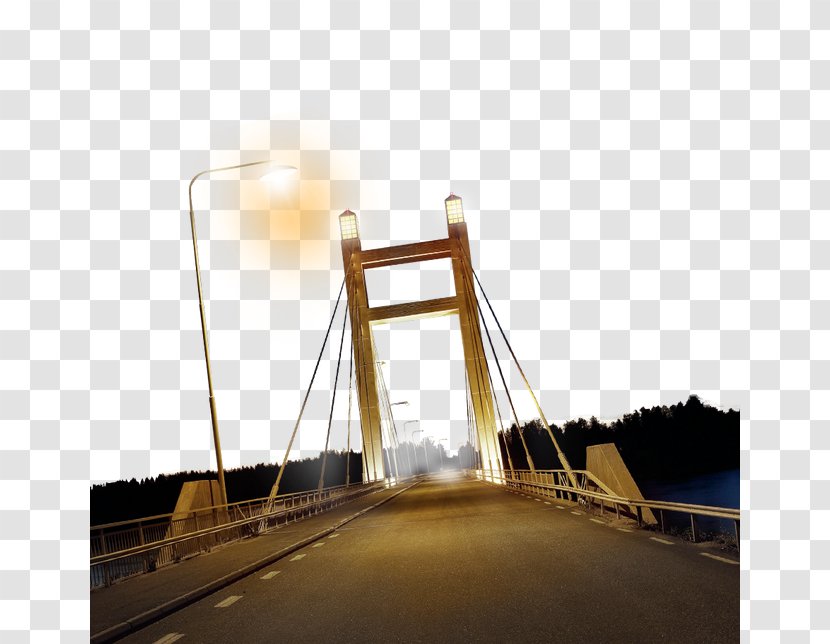 Bridgeu2013tunnel Wallpaper - Stock Photography - Bridge At Night Transparent PNG