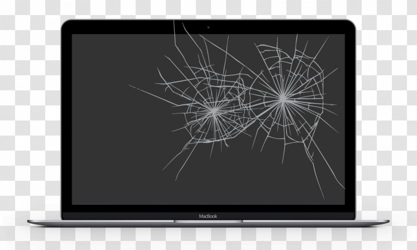 Desktop Wallpaper Multimedia Computer White - Screen - Cracked Transparent PNG