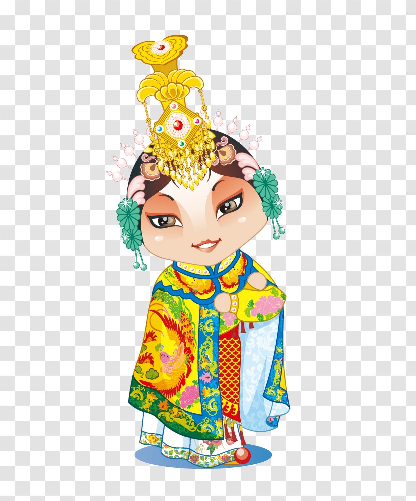 Beijing Peking Opera Icon - Cartoon Transparent PNG