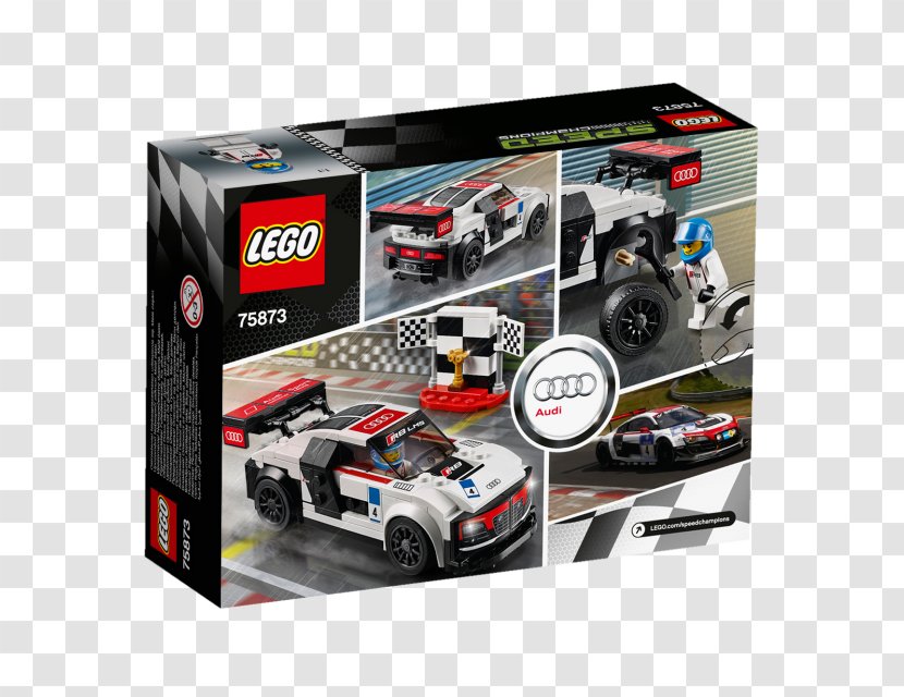 Audi R8 LMS (2016) Car R18 - Lego Transparent PNG