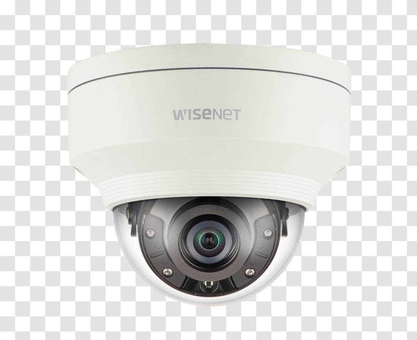 Closed-circuit Television Camera Samsung Techwin IPOLIS SNV-6084RP 1080p Hanwha Aerospace - Ip Dome Transparent PNG