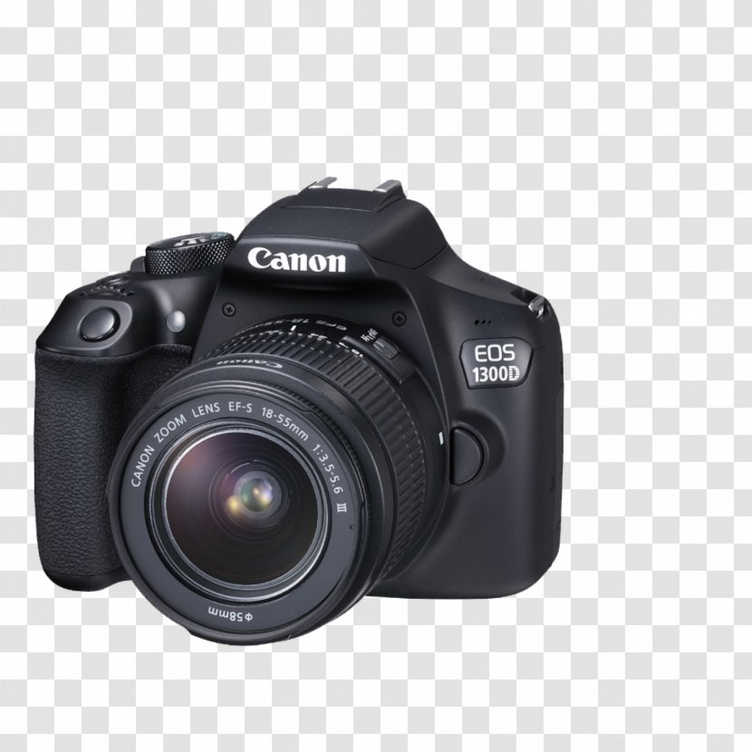 Canon EOS 1300D EF-S 18–55mm Lens 200D 1100D 20D - Camera Transparent PNG