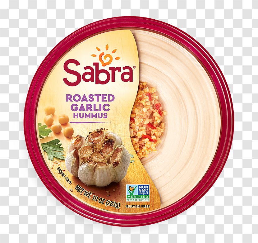 Hummus Vegetarian Cuisine Pretzel Sabra Chickpea - Appetizer - Roasted Garic Transparent PNG