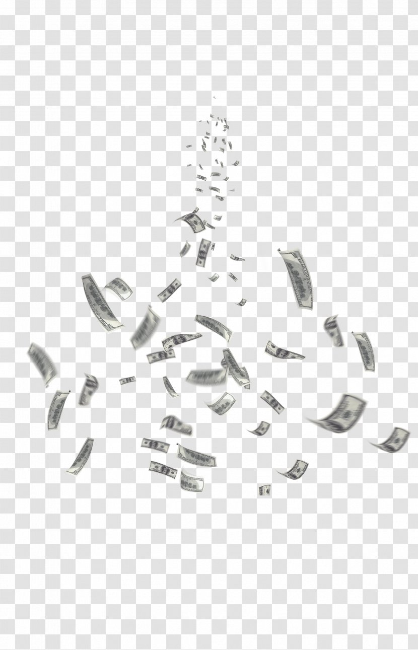 Money Banknote - Monochrome Photography - Picture Transparent PNG
