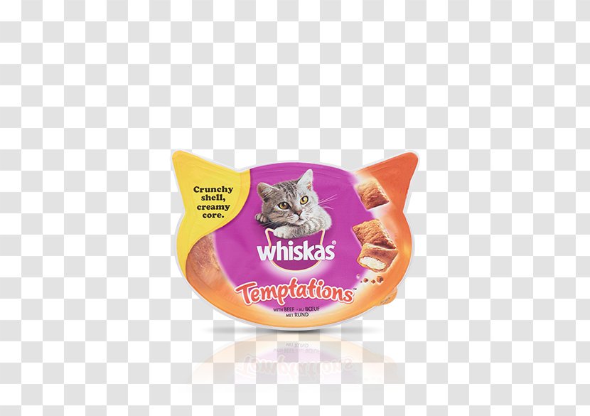 Cat Food Whiskas Croquette Sheba - Heart Transparent PNG
