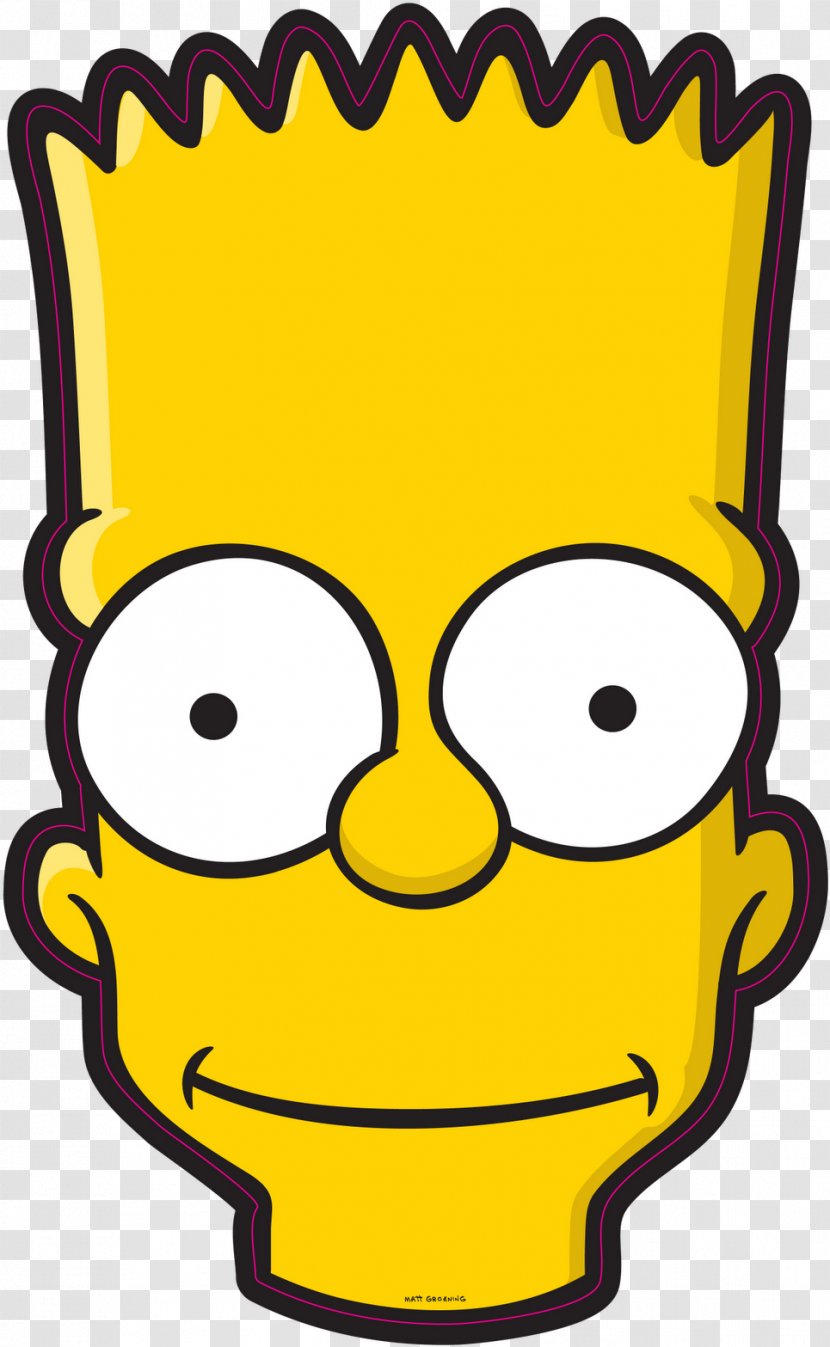 Bart Simpson Homer Marge Lisa Maggie - Facial Expression - Star Of The Hour Cartoon Simpsons Transparent PNG