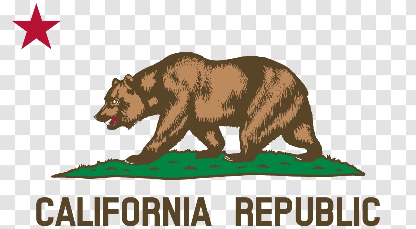 Flag Of California Republic The United States - Plot Cliparts Transparent PNG