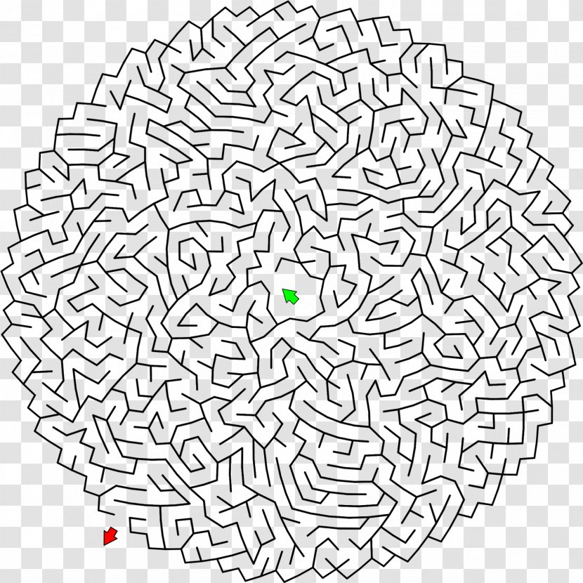 Second Grade Third Maze First Fourth - Line Art Transparent PNG