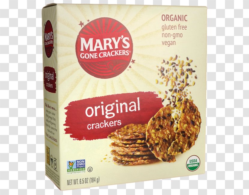 Organic Food Cracker Whole Grain Gluten-free Diet - Vegetarian - Biscuit Transparent PNG