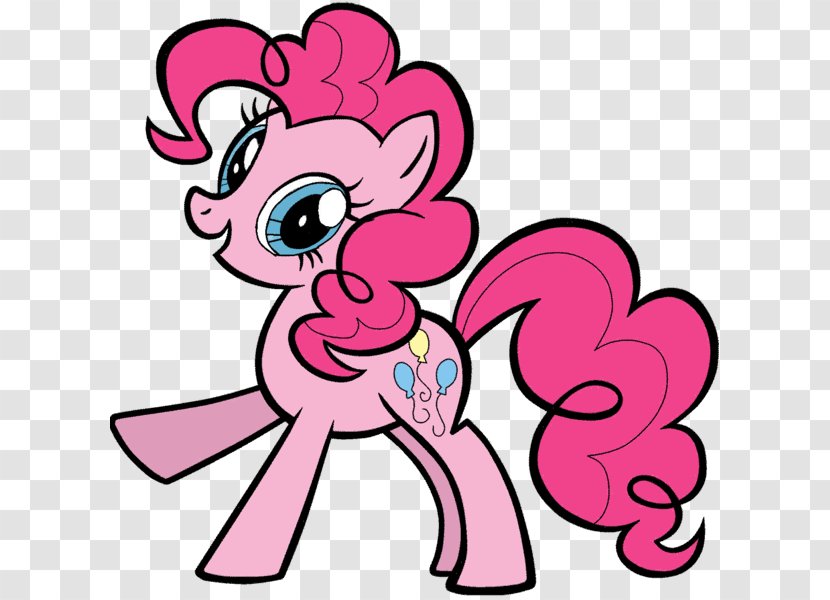 Pinkie Pie Coloring Book My Little Pony Rainbow Dash - Frame Transparent PNG
