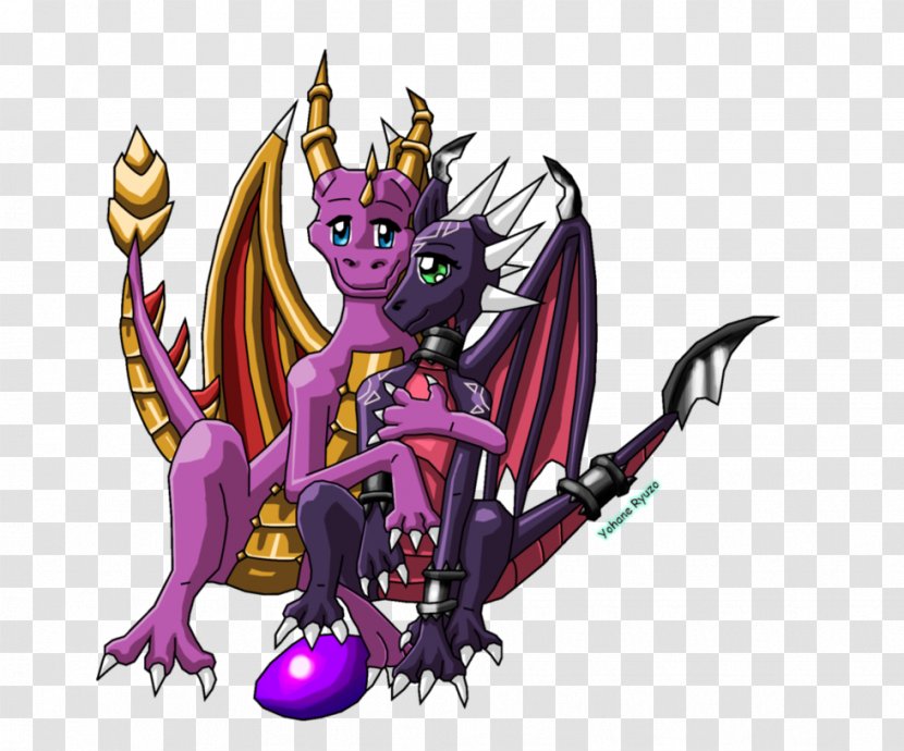 Skylanders: Spyro's Adventure Giants Cynder Imaginators Drawing - Frame Transparent PNG