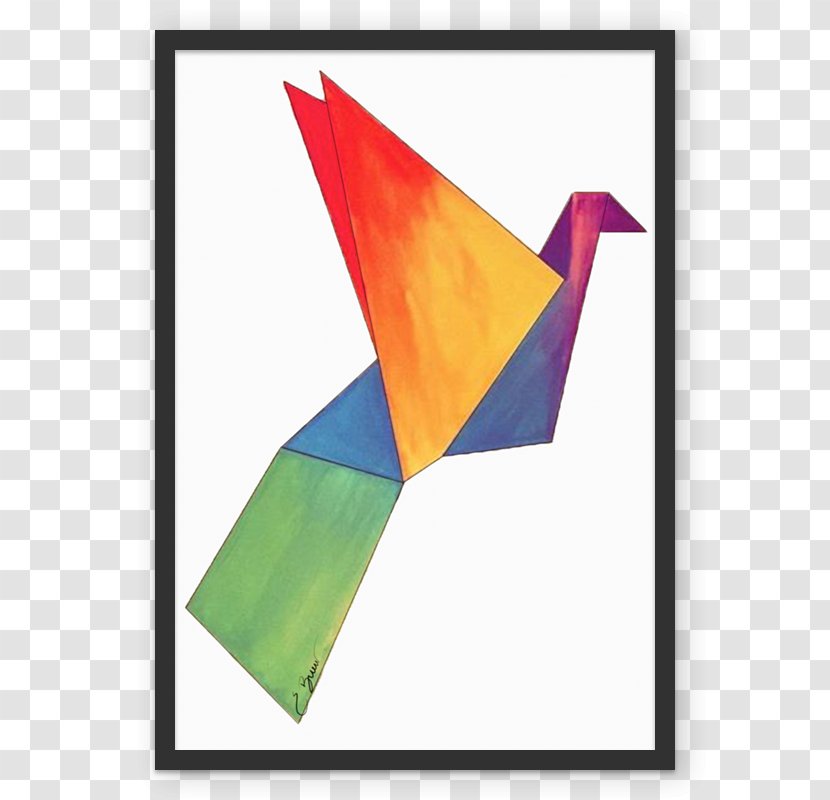 Paper Art Painting Orizuru Poster - Origami Transparent PNG