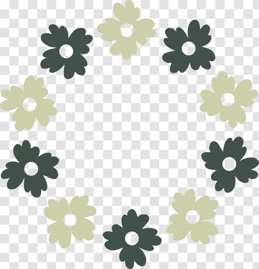 Plant Flower Pattern Transparent PNG