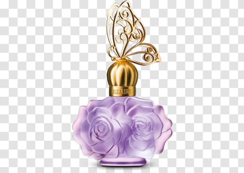 Perfume Anna Sui La Vie De Boheme Eau Toilette Spray Bohème Bohemianism - Purple Gold Crown Bottle Cologne Transparent PNG