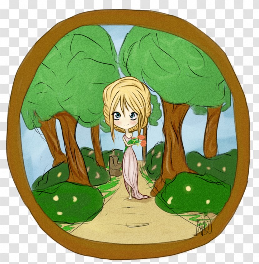 Vertebrate Cartoon Character Fiction - Tree - Springtime Transparent PNG