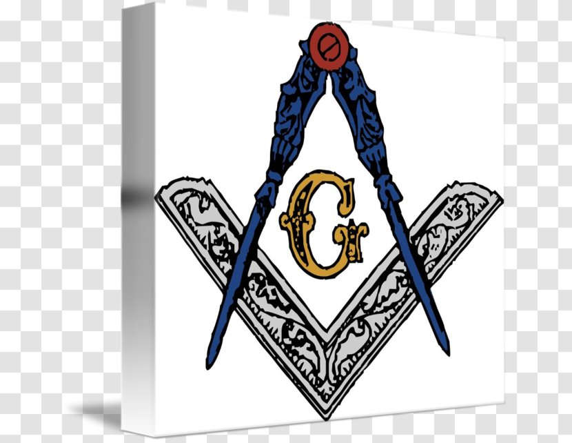 Square And Compasses Freemasonry Imagekind - Printing - Design Transparent PNG