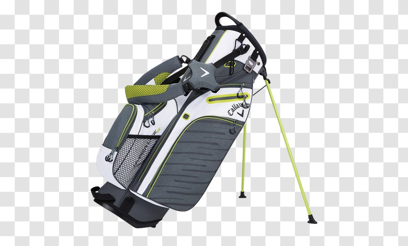 Callaway Hyper-Lite 5 Stand Bag 2017 Hyper Lite White/Titanium Golf Company - Golfbag - Adidas Clear Green Backpack Transparent PNG