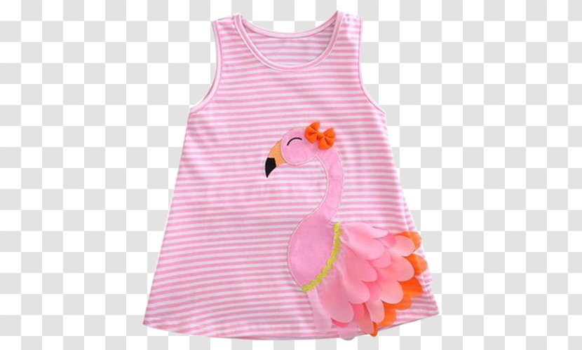 Sundress Children's Clothing A-line - Dress - Pink Swan Transparent PNG