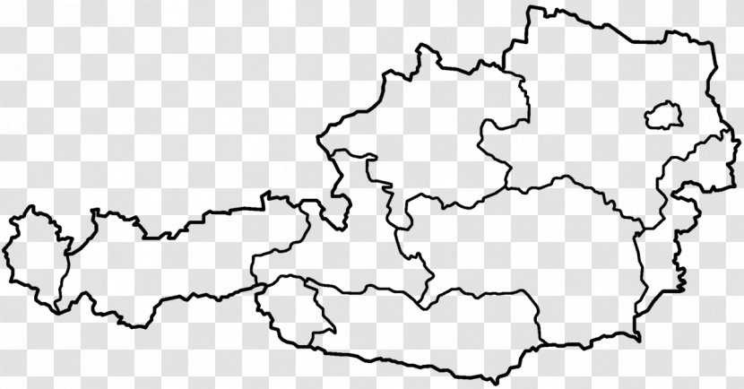 Wachau Burgenland Blank Map Casa Bruno Transparent PNG